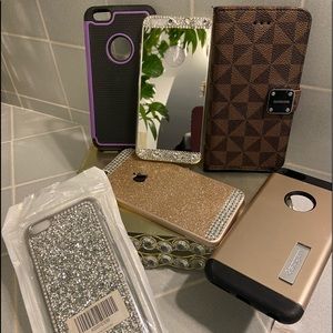 6 Pack of Phone Case for IPhone 6 Plus